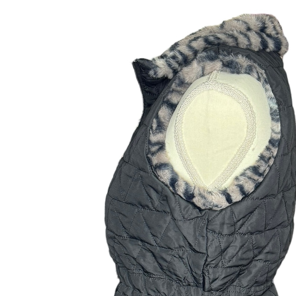 Keren Hart Leopard NWT Reversible Puffer Vest - Picture 8 of 8